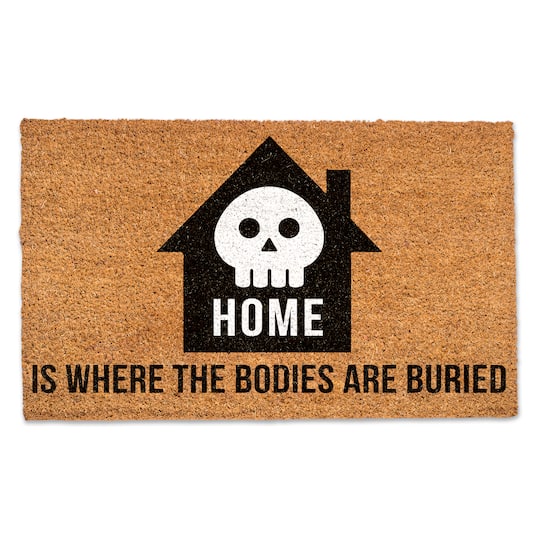 Home is Where the Bodies are Buried Door Mat